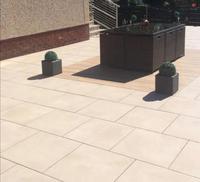 Dalles et pavés en grès blanc menthe naturel - Carreaux d'extérieur au design moderne, qualité supérieure, pierres Shivara