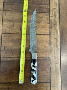 Couteau de chef artisanal de qualité industrielle en acier inoxydable de luxe, couteau utilitaire de cuisine, couteau à découper, tranchant comme une lame de rasoir, TARJ ENTERPRISES - Product Image 3