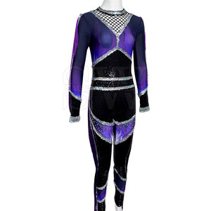 Elegante Uniforme de Majorette Juvenil para Bandas de Marcha, Actuaciones de Baile, Programas Escolares y Competiciones de Equipos - Product Image 4