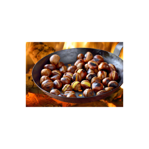 Châtaignes brutes, haute teneur en humidité, produit alimentaire frais et naturel - Product Image 4