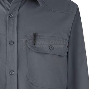 Premium <b>Flame</b> Retardant Cotton Work <b>Shirt</b> Breathable Fabric Practical Pockets Anti-Wrinkle Features for Comfortable Daily Use - Product Image 5