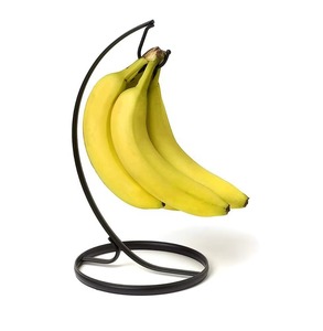 Modern Metal Wire Banana Holder Circle Shape Hanging Fruit <b>Stand</b> for Kitchen Storage - Product Image 5