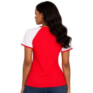 Camisa Raglán Premium de Chenilla Roja Delta Sigma Theta 1913 para Mujer, Ajuste Cómodo, Alta Calidad, Ropa Casual de Hermandad Griega - Product Image 2