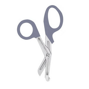 Ciseaux de traumatologie pour infirmières, set d'instruments de 5,5 pouces, gris, en acier inoxydable de qualité allemande, pour premiers secours médicaux d'urgence - Product Image 5