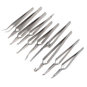 Pinzas de Ortodoncia de Acción Inversa para Colocación de Brackets Dentales, de Acero Inoxidable, Manuales y Reutilizables - Product Image 6