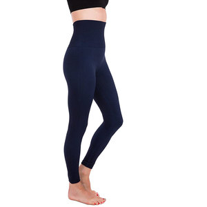 กางเกงเลกกิ้งผู้หญิง AZORES SPORTS ขายดีที่สุด - ผลิตจากผ้าสแปนเด็กซ์/โพลีเอสเตอร์ เป็นมิตรต่อสิ่งแวดล้อม แห้งเร็ว เอวกลาง สีพื้น ใส่ได้ทุกฤดู - Product Image 2