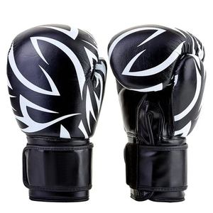Guantes de Boxeo de Cuero para Entrenamiento de Kickboxing y Artes Marciales, Guantes de Boxeo de Cuero con Dedos Completos, Color Personalizado - Product Image 6