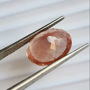Pierre de soleil d'Oregon orange cuivrée de qualité supérieure naturelle | 6X8 à 10X12MM, taille facetée, toutes formes et tailles, disponible à prix de gros. - Product Image 5