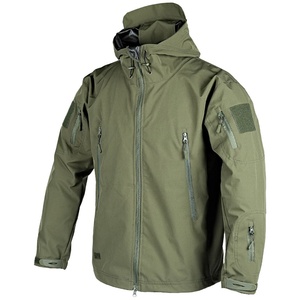 Chaqueta de Forro Polar con Logotipo Frontal, Estilo Piel de Tiburón, para Invierno, con Capucha, Impermeable, Cortavientos, Camuflaje, para Caza Táctica, Venta al Por Mayor - Product Image 2