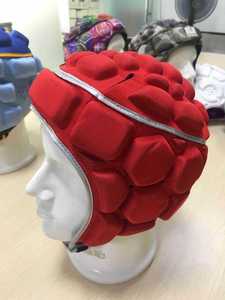 Protector de Cabeza Profesional para Rugby, Casco Acolchado Suave y Transpirable, Protector de Rugby con Logotipo Personalizado, Casco de Rugby con OEM - Product Image 4