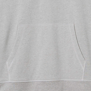 Sudadera con capucha de forro polar de 600 g para hombre, estilo oversize con mangas murciélago y diseño relajado. - Product Image 6