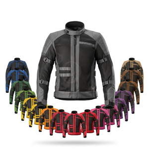 Chaqueta de Motocicleta de Malla Transpirable de Alta Calidad, Chaqueta de Motociclista Ligera con Protección CE para Verano, OEM ODM - Product Image 1