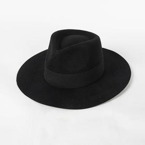 Chapeau Fedora en polyester tendance pour femmes et hommes, style classique, décontracté, à large bord, chapeau jazz - Product Image 4