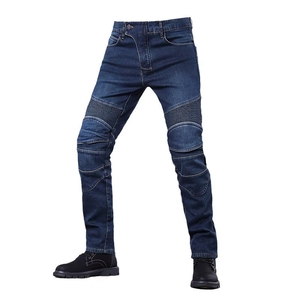 Men Motorcycle Riding Pants CE Armor Knee <b>Hip</b> <b>Pads</b> Protective Biker Jeans Reinforced Trousers Men Touring Motorbike Pants - Product Image 2