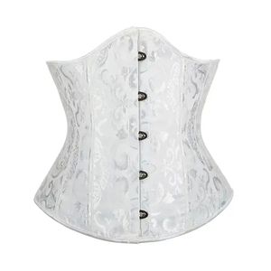 Corsé Gótico Sexy con 14 Varillas de Acero, Cincher de Cintura, Control Firme Ecológico, Decoración de Encaje, Moldeador para Entrenamiento - Product Image 4