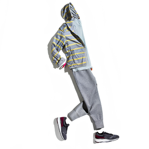 Conjunto Deportivo Unisex Casual de Invierno con Capucha y Estampado de Leopardo, Personalizado al por Mayor, de Algodón, Poliéster, Felpa Francesa y Velour de Peso Medio - Product Image 2
