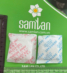 Sachets de gel de silice personnalisés avec logo du fabricant vietnamien, SIO2, agent déshydratant et absorbant l'oxygène pour produits chimiques du papier - Product Image 4