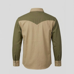 Custom Brand Fire Proof for 2 Safety 100% Cotton FR Twill Welding FRC Workwear Long-sleeved Work Shirt - Product Image 2