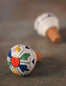 Bouchon de bouteille de vin en céramique mignon, nouveauté décorative, scellant réutilisable pour la maison, le bar, la cuisine, le restaurant et les cadeaux - Product Image 5