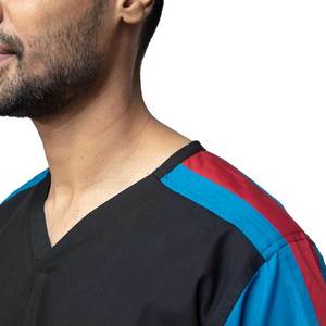 Uniforme de Trabajo Unisex, Conjuntos de Uniformes Médicos, Tela Elástica, Ropa de Trabajo Cómoda para Enfermeras, Pantalones de Pierna Recta de Manga Corta - Product Image 6