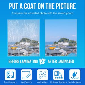 Macchina Laminatrice 4-in-1 con Riscaldamento Rapido e Laminazione Veloce per una Migliore Conservazione a Lungo Termine del Colore di Documenti e Foto - Product Image 4