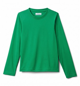 Chemise de pêche professionnelle pour homme à col rond, respirante, UPF 35, en polyester personnalisé, vêtements de performance d'extérieur, vente en gros usine - Product Image 1