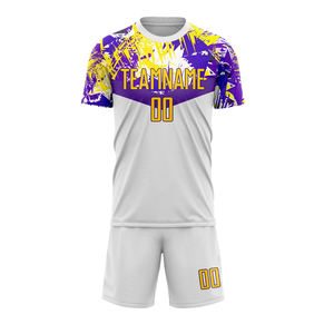Conjunto de Camisetas de Fútbol Personalizadas |   Uniforme de Fútbol Personalizado |   Kit de Sublimación para Equipos |   Nombre y Número Personalizados |   Fabricante de Ropa Deportiva OEM ODM - Product Image 5