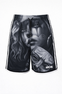 Pantalones Cortos Deportivos Casuales para Hombre, Sublimados Personalizados, de Poliéster, con Diseño Gráfico, Ropa de Entrenamiento, con Logotipo MOE, Proveedor OEM al por Mayor - Product Image 2