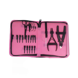 Juego Completo de Herramientas para Extensiones de Cabello, Accesorios Profesionales Personalizados para Extensiones de Cabello con Microperlas, Kit de Estilismo para Salón - Product Image 6
