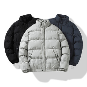 Chaqueta Acolchada Gruesa de 320 GSM para Hombre, Tejido de Nailon y Poliéster, Cálida, con Capucha, para Invierno, Casual, para Exteriores - Product Image 6