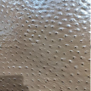 Rollos de Cuero con Patrón de Avestruz de Primera Calidad para Accesorios de Moda de Lujo y Proyectos de Decoración DIY de Alta Artesanía - Product Image 4