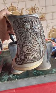 Mug en corne à boire au design unique et de haute qualité, idéal pour le whisky et la bière - Product Image 3