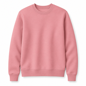 Sweat-shirt court à col rond pour femme, coupe ample, décontracté, uni, respirant, personnalisable, idéal pour l'entraînement - Product Image 5