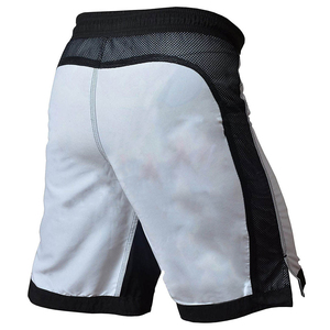 Shorts de boxe MMA en toile solide de haute qualité, grande taille, Muay Thai, unisexe, séchage rapide, respirant, logo sur le devant, shorts MMA - Product Image 5