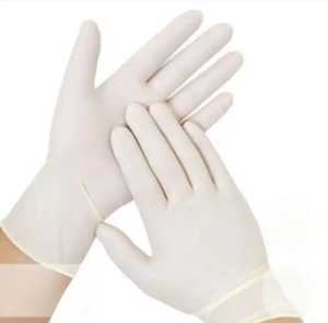 Guanti monouso <span class=keywords><strong>in</strong></span> lattice bianchi, senza polvere, <span class=keywords><strong>in</strong></span> busta, per uso dentale, guanti <span class=keywords><strong>in</strong></span> lattice monouso senza polvere per protezione. - Product Image 5