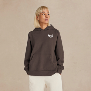 Sweat-shirt à capuche pour femme en coton, pull décontracté streetwear avec poche avant et logo, idéal pour l'automne - Product Image 1