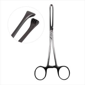 WORLD PRECISION SURGICAL Pince à tissus Allis, instrument chirurgical dentaire pour la préhension des gencives et des tissus mous, en acier inoxydable, 150 mm, CE - Product Image 1