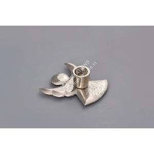 Support de bougie chauffe-plat en métal en forme d'ange, résistant à la chaleur, fait main, moderne, pour décoration de Noël et de mariage, cadeau - Product Image 1