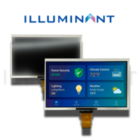 Modul LCD TFT IPS 10.1 Inci MIPI-4 Line Full View 1200x1920 350 Nits HX8279-D*2 Struktur COG Pemasangan Din Rail FPC Plug