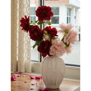 Wholesale Modern <b>Ceramic</b> <b>Vase</b> Matte White Tabletop Decor 8-16 Inches Exquisite Durable Flower Holder - Product Image 1
