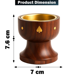 Support à encens en bois fait main pour Dhoop, Batti, Bakhoor, Loban – Idéal pour la maison, le temple et la salle de prière - Product Image 3