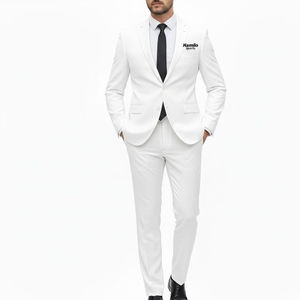 Traje de Negocios al por Mayor, Ideal para el Trabajo, Traje Cruzado Profesional, Ropa Elegante y Delgada para Ocasiones de Negocios - Product Image 6