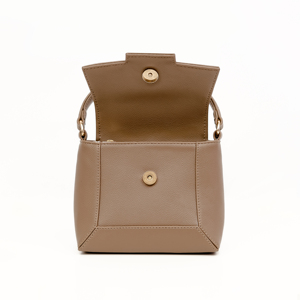 Sac bandoulière Hody Izora en cuir synthétique microfibre de qualité supérieure, avec longue sangle tressée, poignée souple et fermeture éclair - Product Image 2