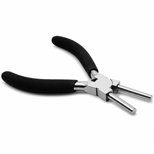 Pince à ressort noire pour la fabrication de maillons, outil de bijouterie en acier inoxydable pour la formation de boucles de fil, anneaux, pendentifs, artisanat DIY - Product Image 3
