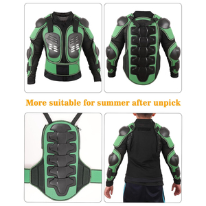 Men's Plus Size Motorbike <b>Racing</b> <b>Jacket</b> Windproof Leather Waterproof Breathable with CE Protective Armor - Product Image 4