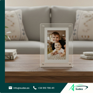 Sudex SFL-01 1080P NFT Digital Frame 5 Inch Acrylic LCD Video Display with 4GB Memory Battery Powered Screen - Product Image 1