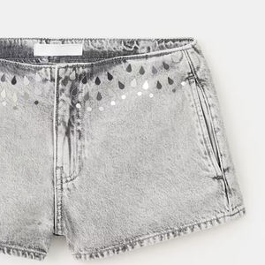Shorts de Mezclilla Vintage de Alta Calidad para Mujer, Diseño Moderno y Elegante para Compradores al por Mayor, Ajuste a la Moda para el Verano - Product Image 4