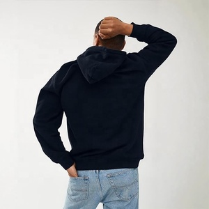 Nouveauté : Sweat-shirts à capuche personnalisables pour hommes – Vente en gros de sweats en coton vierges avec design uni et doublure, disponibles en grande quantité - Product Image 2