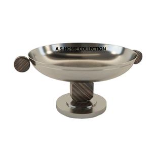 Tazón decorativo de fruta de aluminio para el hogar y el restaurante disponible con proveedor indio a precio mayorista - Product Image 1