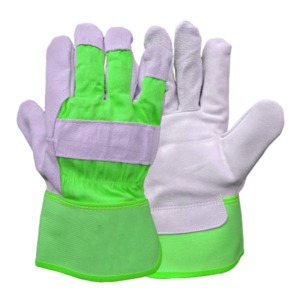 Guantes de Trabajo de Cuero para Rigging, Guantes de Seguridad para Manipulación, Duraderos, de Piel de Vaca, Ligeros, Ecológicos, Resistentes al Frío - Product Image 5